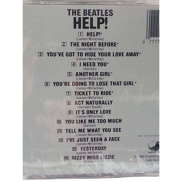 The Beatles HELP! British CD Unopened Rare Find Original 1965 Recordings By EMI - Picture 5 of 7